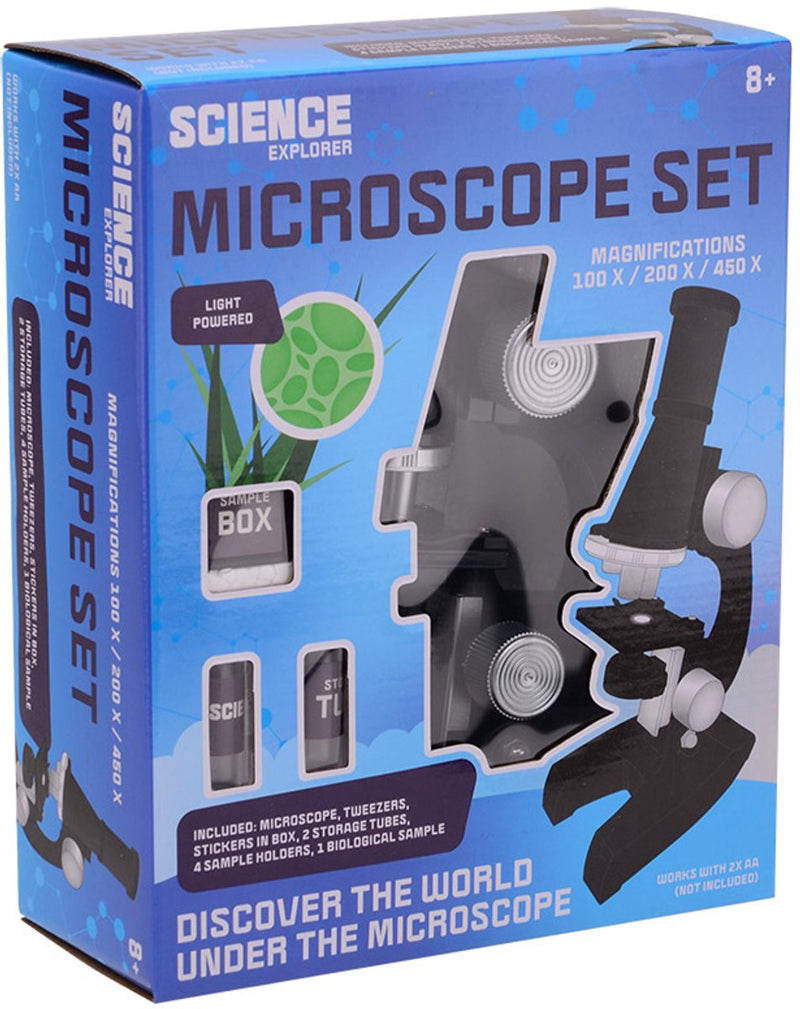 Johntoy science explorer microscoop. 8+ | 2 stuks