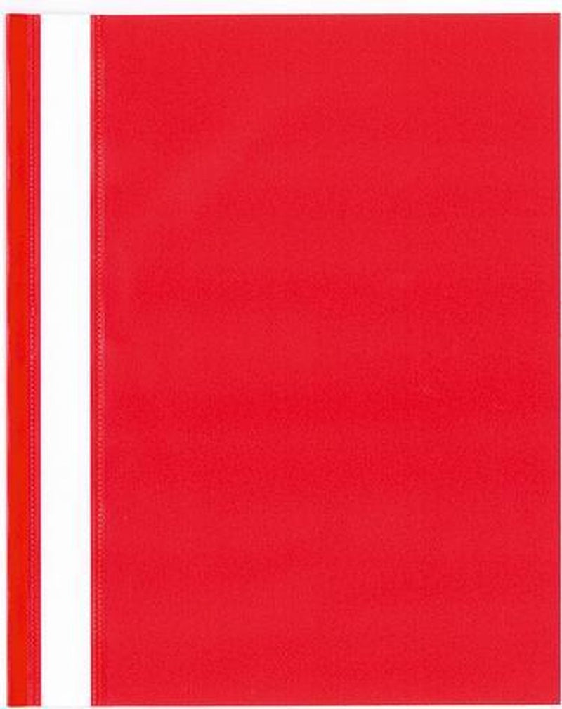 Kangaro snelhechtermap - formaat a5 - materiaal pp - rood - doos á 25 stuks - k-25036
