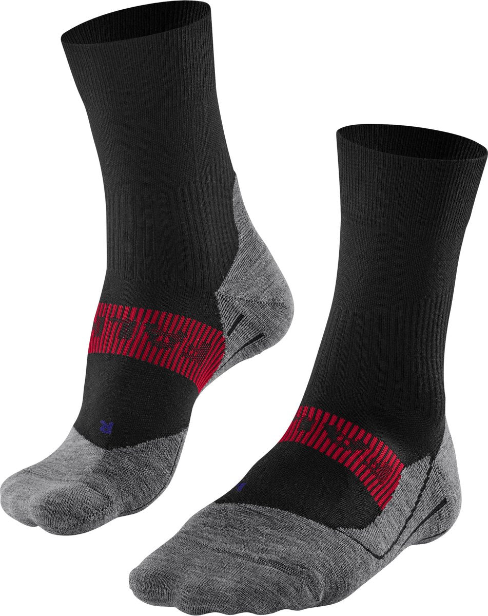 Falke ru4 cool anti-blaar functioneel materiaal hardloopsokken heren zwart - maat 42-43