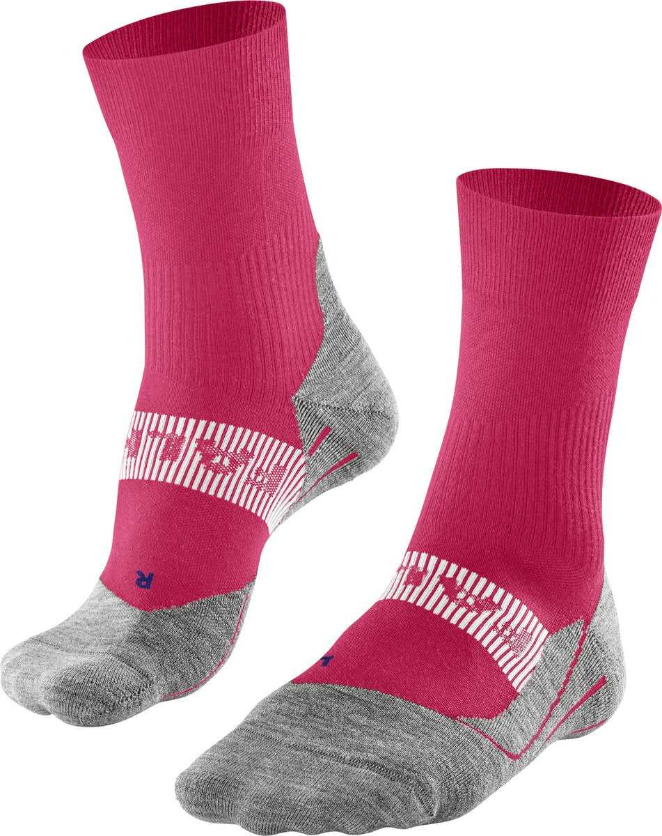 Falke ru4 cool anti-blaar functioneel materiaal hardloopsokken dames rood - maat 39-40