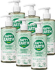 Happy earth bundel was badgel baby kids - 100% natuurlijke ingrediënten - microplasticvrij - 0% sls sles - babyverzorging – zeepvrij – geschikt voor pasgeborenen – 6 x 300ml - voordeelverpakking