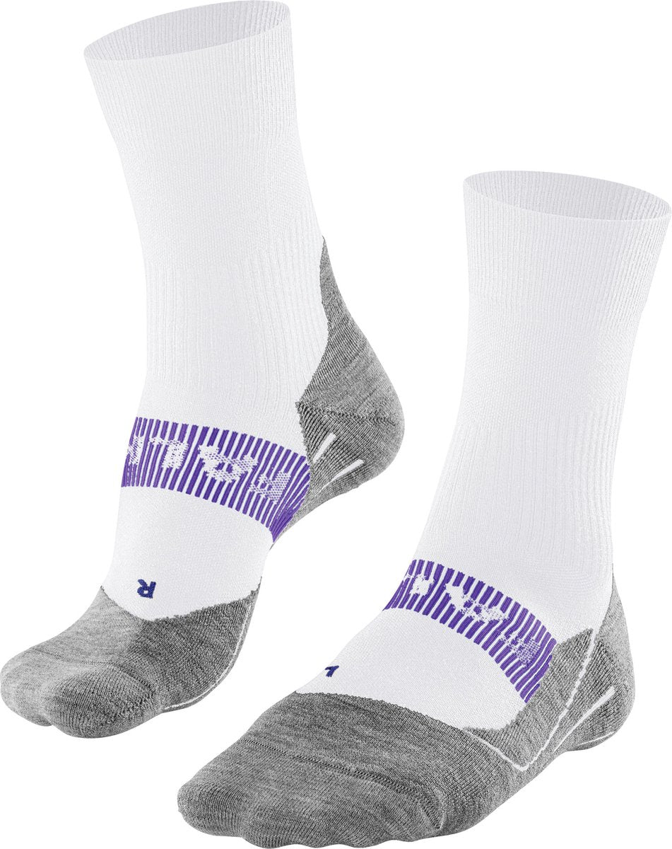 Falke ru4 cool anti-blaar functioneel materiaal hardloopsokken dames wit - maat 41-42