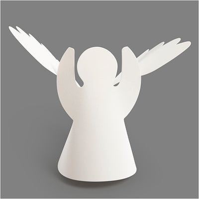 Creativ company https: www.cchobby.nl wrap-around-engelen-h-10-5-cm-d-7-cm-230-gr-wit-25-stuk-1-doos