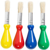 Creativ company https: www.cchobby.nl kinderkwasten-l-11-5-cm-d-13-mm-b-11-mm-rond-4-stuk-1-doos