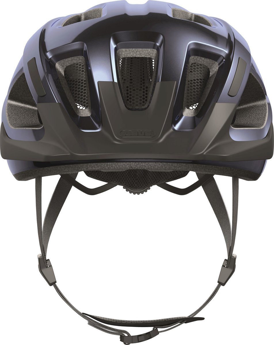 Abus fietshelm aduro 3.0 midnight blue l - 58-62 cm - blauw - geschikt voor gebruik op elektrische fietsen - stadsfietsen - 320 g