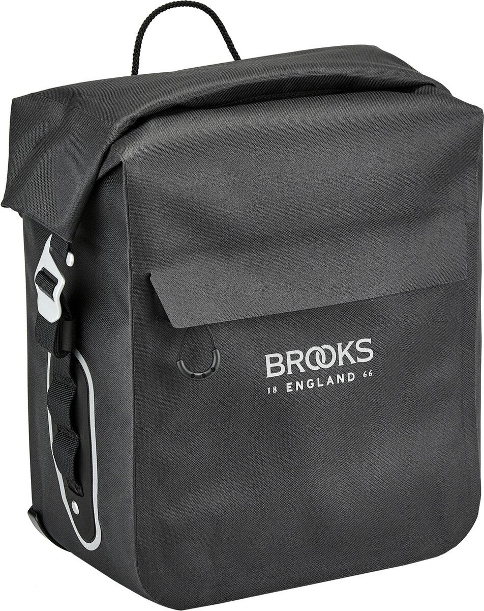 Brooks Scape Pannier S zwart - waterdichte tas voor tourfietsen (10-13L)