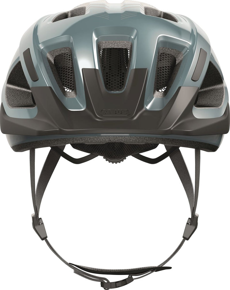 Abus fietshelm aduro 3.0 glacier blue l - 58-62 cm - blauw - geschikt voor gebruik op elektrische fietsen - stadsfietsen - 320 g