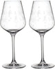 Merkloos sans marque villeroy boch toy's delight wit wijnglas 38 cl 2 stuks