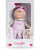 Corolle mon doudou miss chic rose grenadine babypop - 25cm
