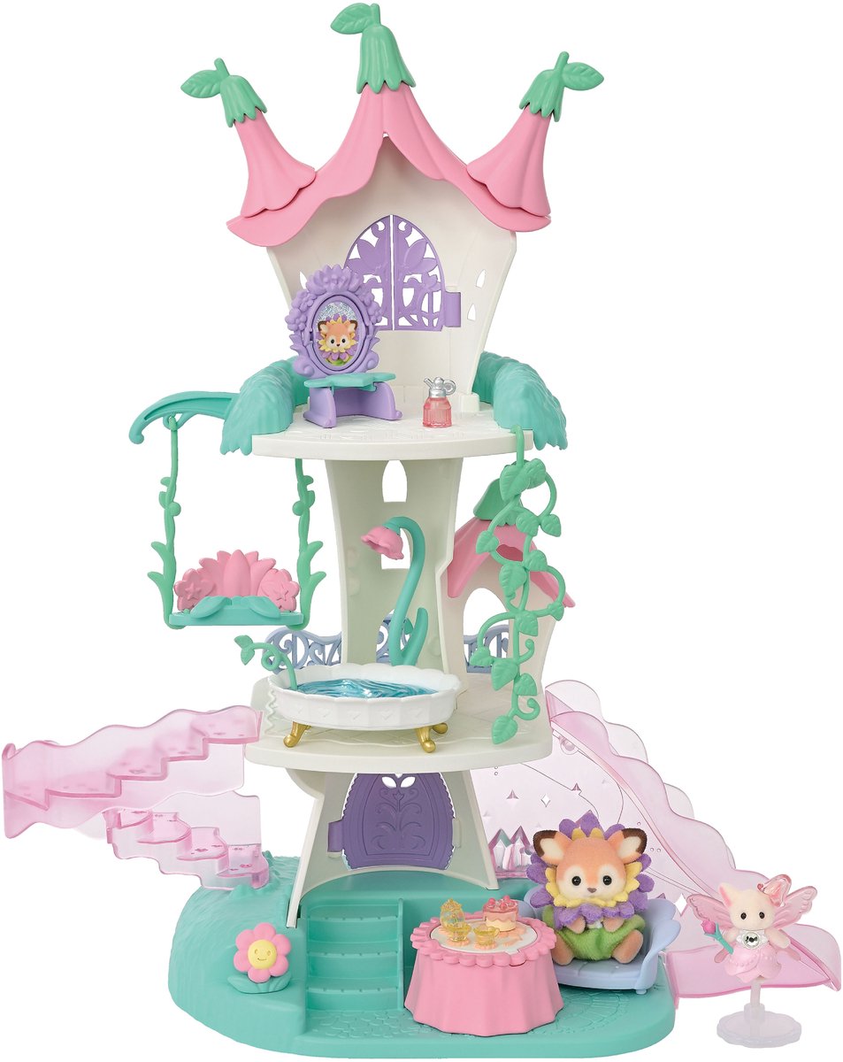Sylvanian families 5858 sprookjes kasteel inclusief 2 speelfiguren