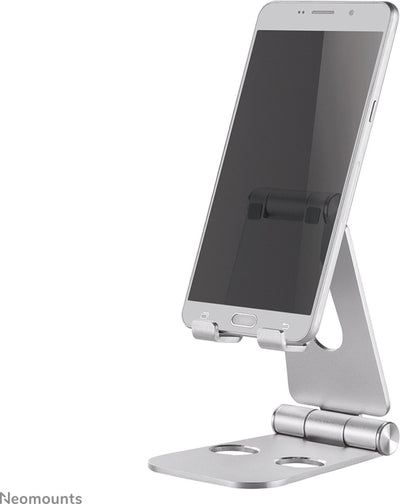 Neomounts ds10-160sl1 opvouwbare telefoonsteun t m 7 - zilver