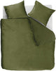 Ambiante velvety dekbedovertrek - tweepersoons - 200 x 200 220 cm - groen