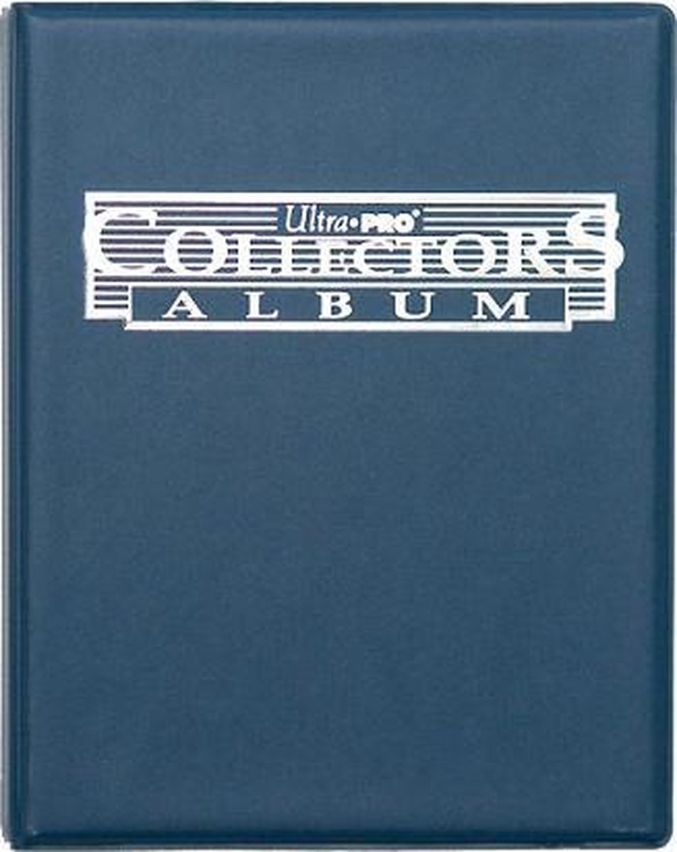 Ultrapro ultra pro collectors album portfolio boek 9-pocket blauw - geen multomap niet uitbreidbaar