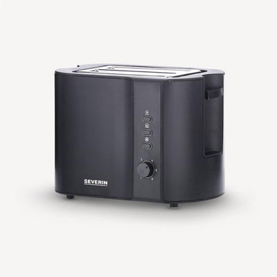 Severin toaster broodrooster 800w mat zwart