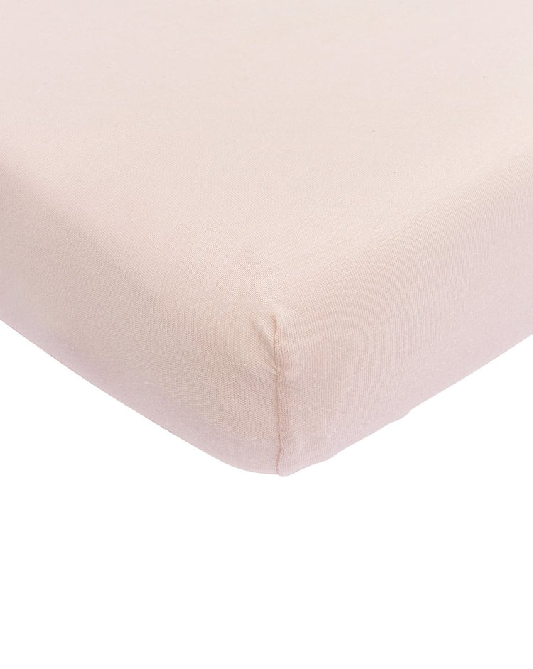 Meyco baby uni hoeslaken wieg - soft pink - 40x80 90cm