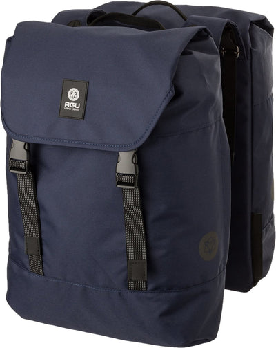 Agu dwr dubbele fietstas urban navy