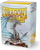 Dragonshield dragon shield - standaard size card sleeves silver matte 100x