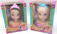Jonotoys mini kapkop met roze of zwart haar