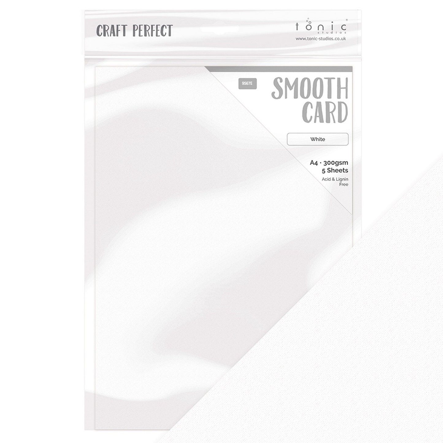 Craft perfect by tonic studios craft perfect • smooth card a4 300g white 5pcs