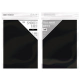 Craft perfect by tonic studios craft perfect • smooth card a4 300g black 5pcs - afbeelding 1