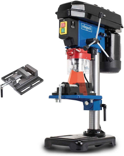 Scheppach kolomboormachine dp16vls - 500w - 600-2650 t min - tafelboormachine met laser kantelbare tafel