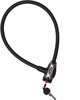 Simson Kabelslot Staal 12x65cm Zwart