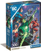 Clementoni - puzzel - 500 stukjes - dc comics - compact box - high quality collection