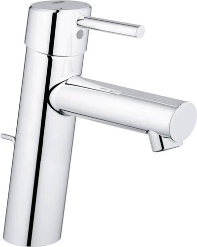Grohe concetto wastafelkraan - medium uitloop - chroom - waterbesparend