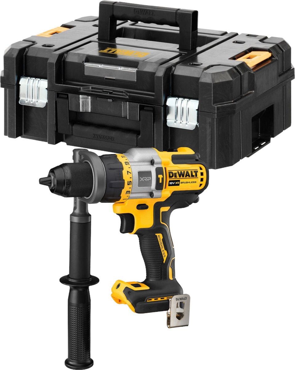 Dewalt schroef- klopboormachine dcd999 - 18v - in tstak koffer - zonder accu