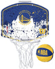 Wilson nba - golden state warriors - mini basketbalset