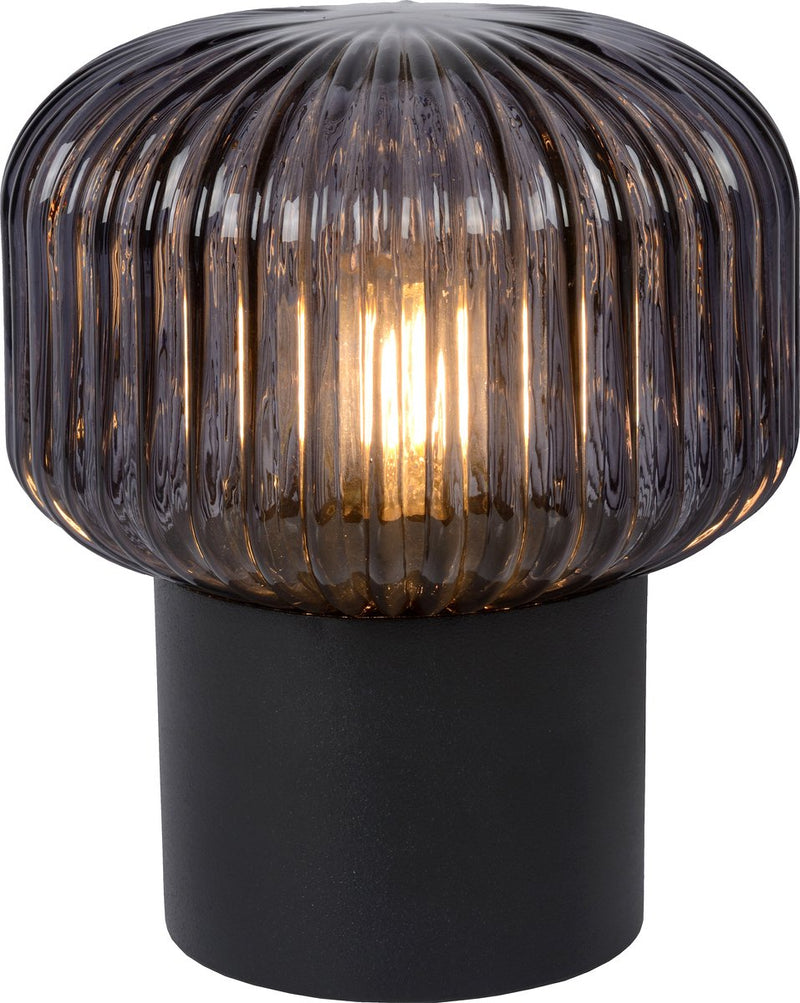 Lucide jany - tafellamp - ø 16 cm - 1xe14 - zwart