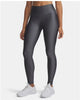 Under armour tech hirise legging-gry dames sportbroek - castlerock - zwart