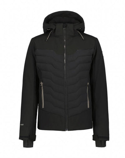 Icepeak fremont heren softshell jas - zwart - m
