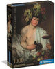 Clementoni - puzzel - 1000 stukjes - caravaggio bacchus - puzzel voor volwassenen