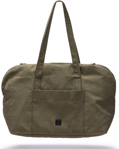 Designed by lotte bundu draagtas hond - hondentas - voor kleine honden - stevige bodem - groen - 48x23x33 cm