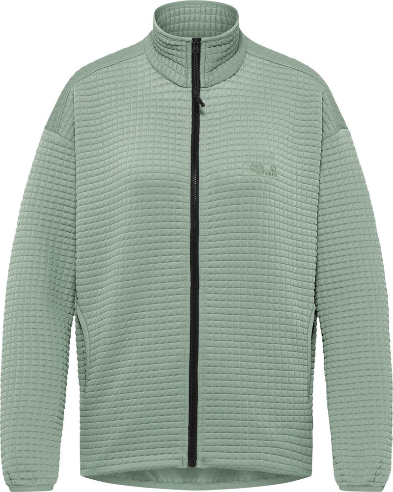 Jack wolfskin mogari fz w dames outdoorjas-green zinnia
