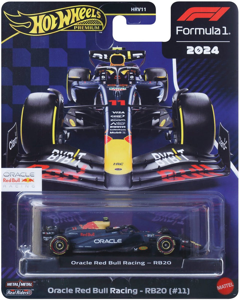 Hot wheels premium metalen formule 1 verzamelbaar speelgoed raceauto - sergio perez red bull