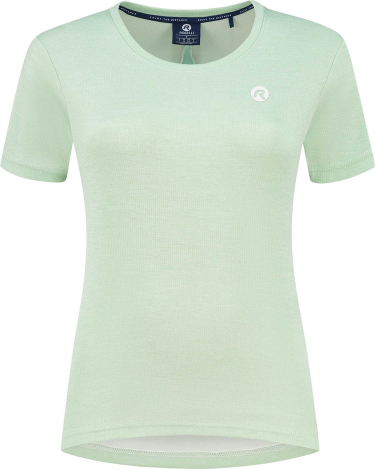 Rogelli aya hardloopshirt dames - korte mouwen - groen - s