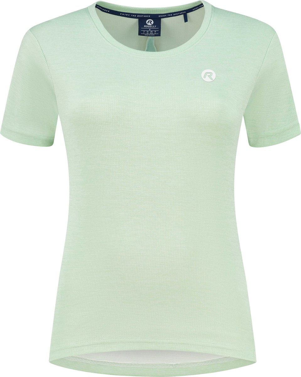 Rogelli aya dames hardloopshirt - korte mouw - groen