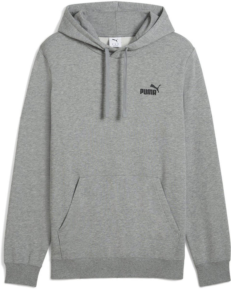 Puma ess small no. 1 logo hoodie fl unisex trui - medium gray heather