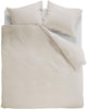 Ambiante cotton uni dekbedovertrek - tweepersoons - 200x200 220 - zand