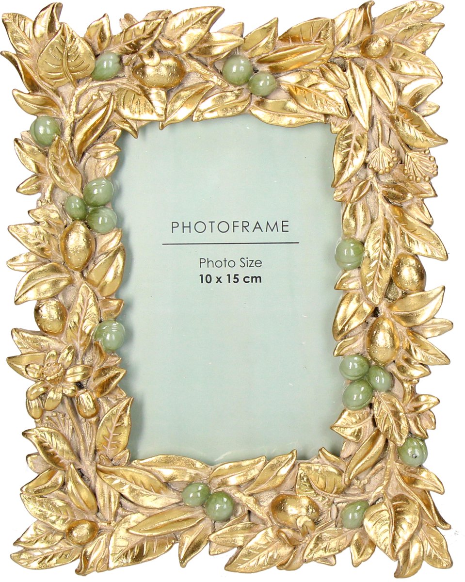 Hd collection fotolijst olijven polyresin 10x15cm