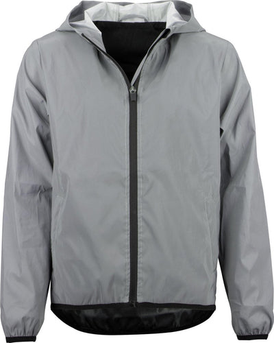 Avento full reflective jas met capuchon - junior - maat 152