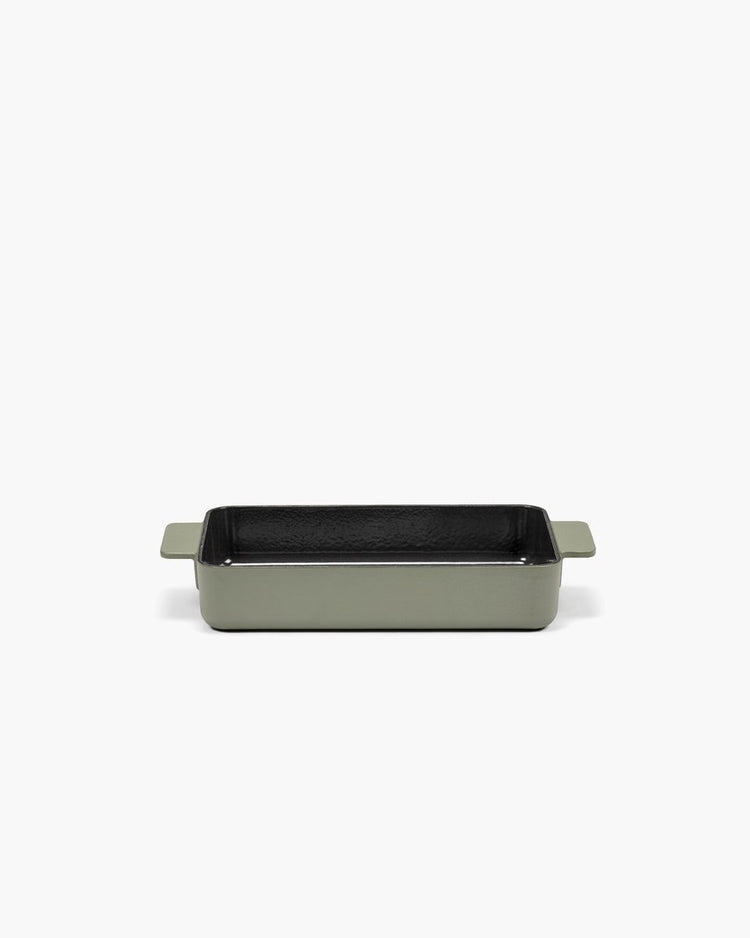 Serax - sergio herman - surface - ovenschaal l - groen - l 38,5cm - 4,85kg