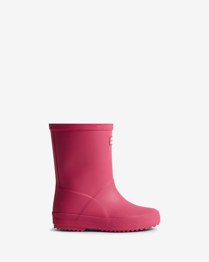 Hunter first boot unisex regenlaarzen - roze