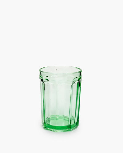 Serax - paola navone fish fish - glas l - groen - 8 ø - 40cl - 4 stuks
