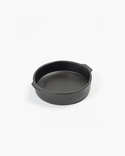Serax - pascale naessens pure - oven-serveerschaal m - zwart - 20 ø