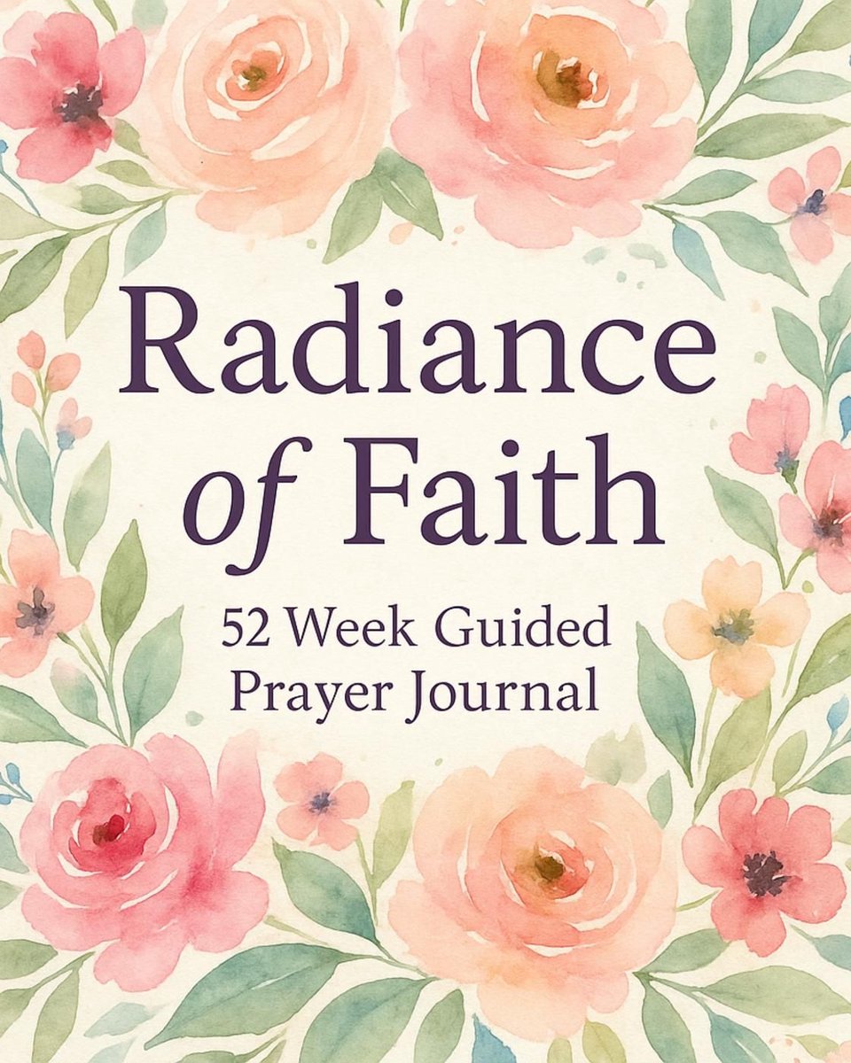 Radiance of faith - 52 week guided prayer journal