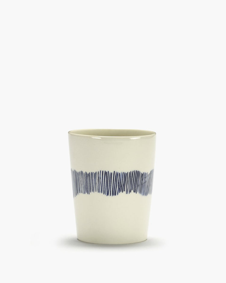 Serax - ottolenghi feast - theekop - wit blauw - 8 ø - 4 stuks