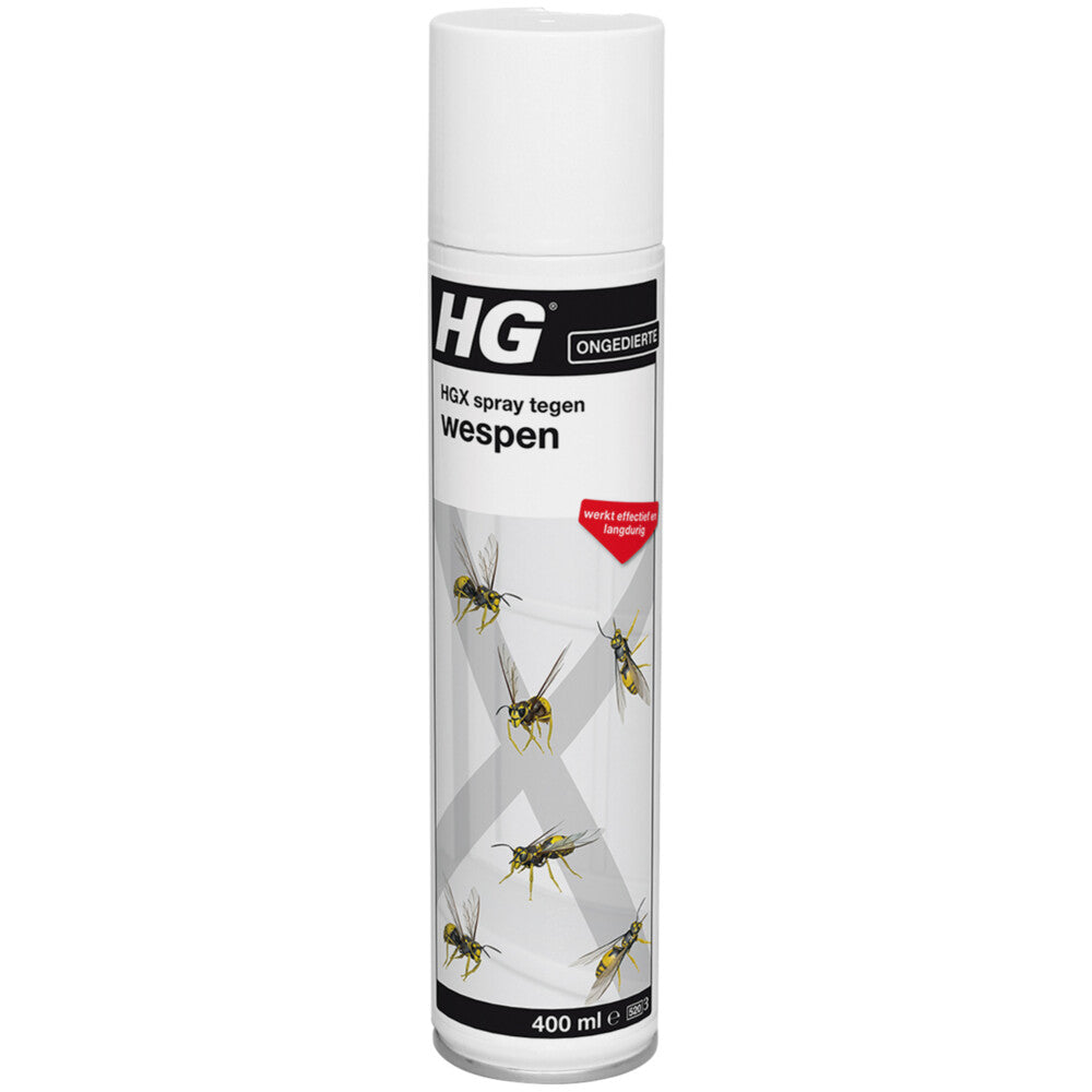 Hg x spray tegen wespen 400ml